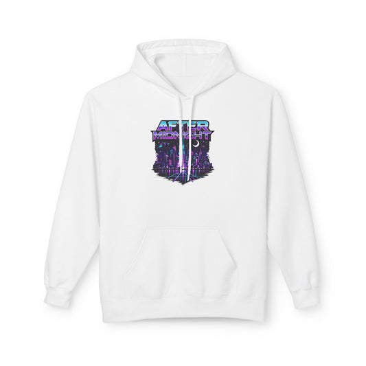 Cyberpunk City 'AFTER' Graphic Hoodie — Retro Futuristic Streetwear