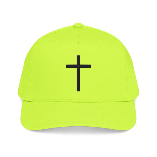 Christian Cross Baseball Cap — Minimal Embroidered Faith Hat