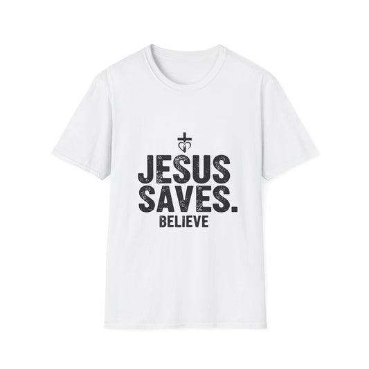 Christian Cross T-Shirt – Unisex “His Sacrifice Brought Hope & New Life” Inspirational Tee