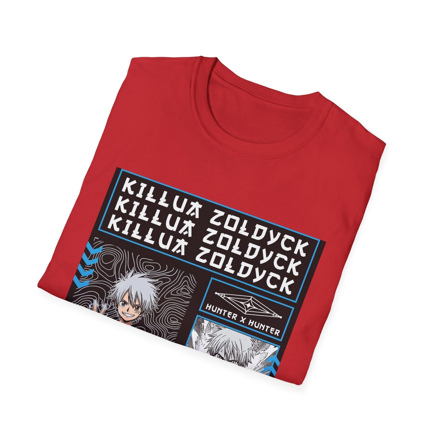 Killua Zoldyck Graphic T-Shirt — Anime Hunter x Hunter Tee Printify