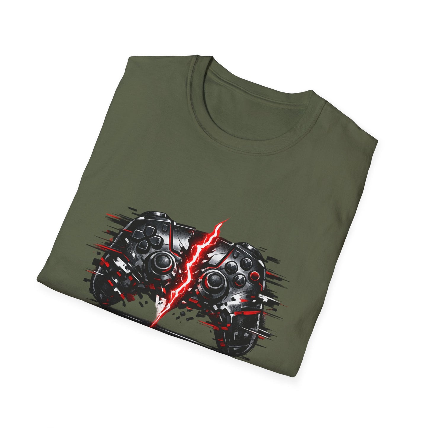 Respawn Mode Gaming T-Shirt — Retro Controller Design Printify