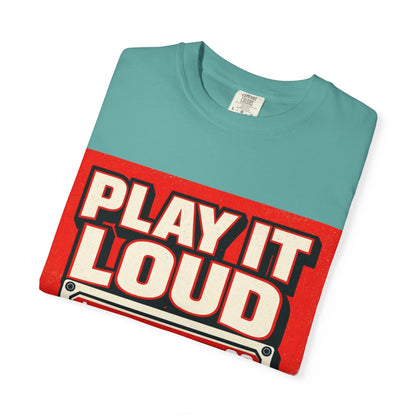 Play It Loud Retro Cassette T-Shirt Printify