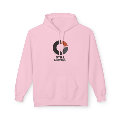 Still Moving Logo Hoodie — Minimalist Motivational Pullover