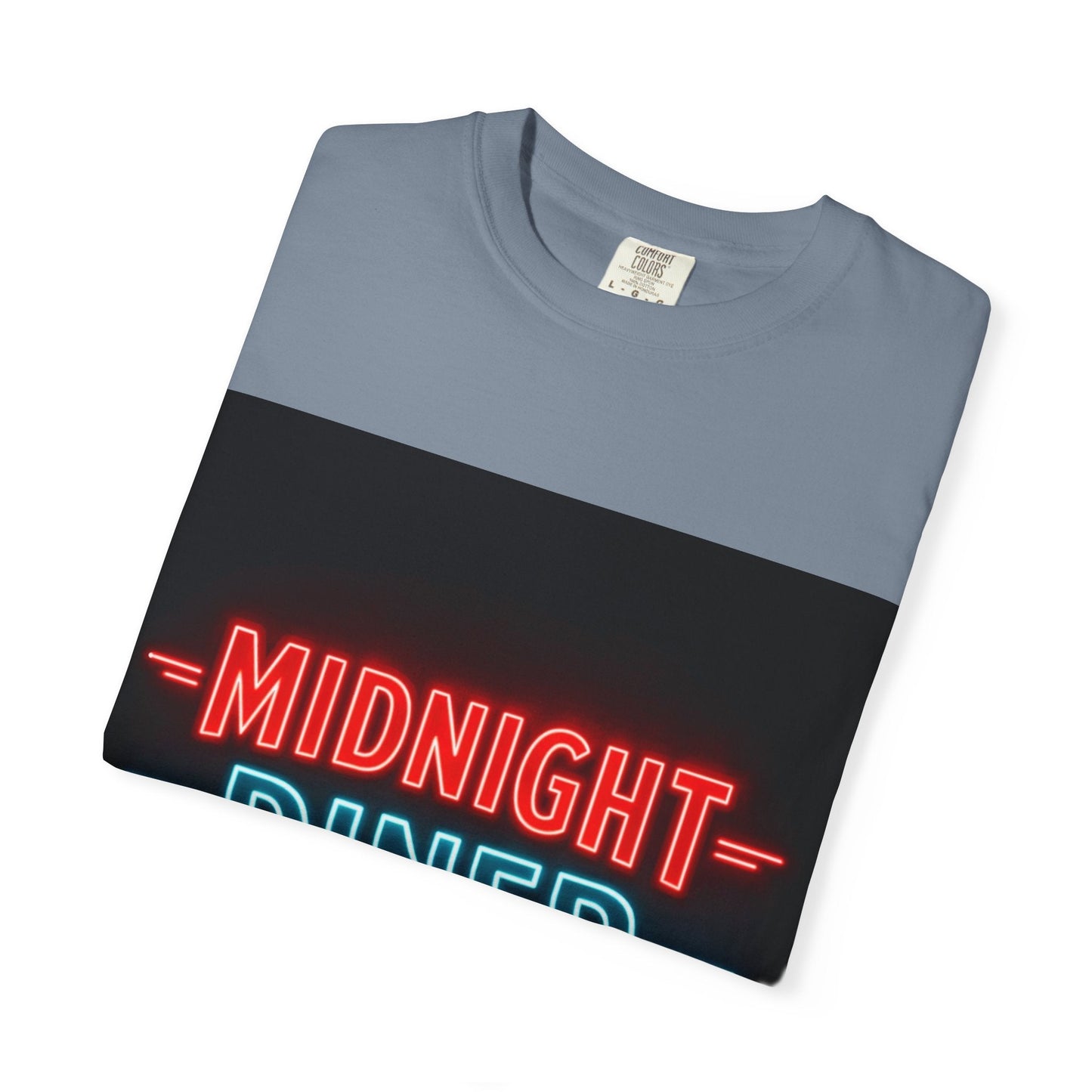 Midnight Diner Neon T-Shirt Printify
