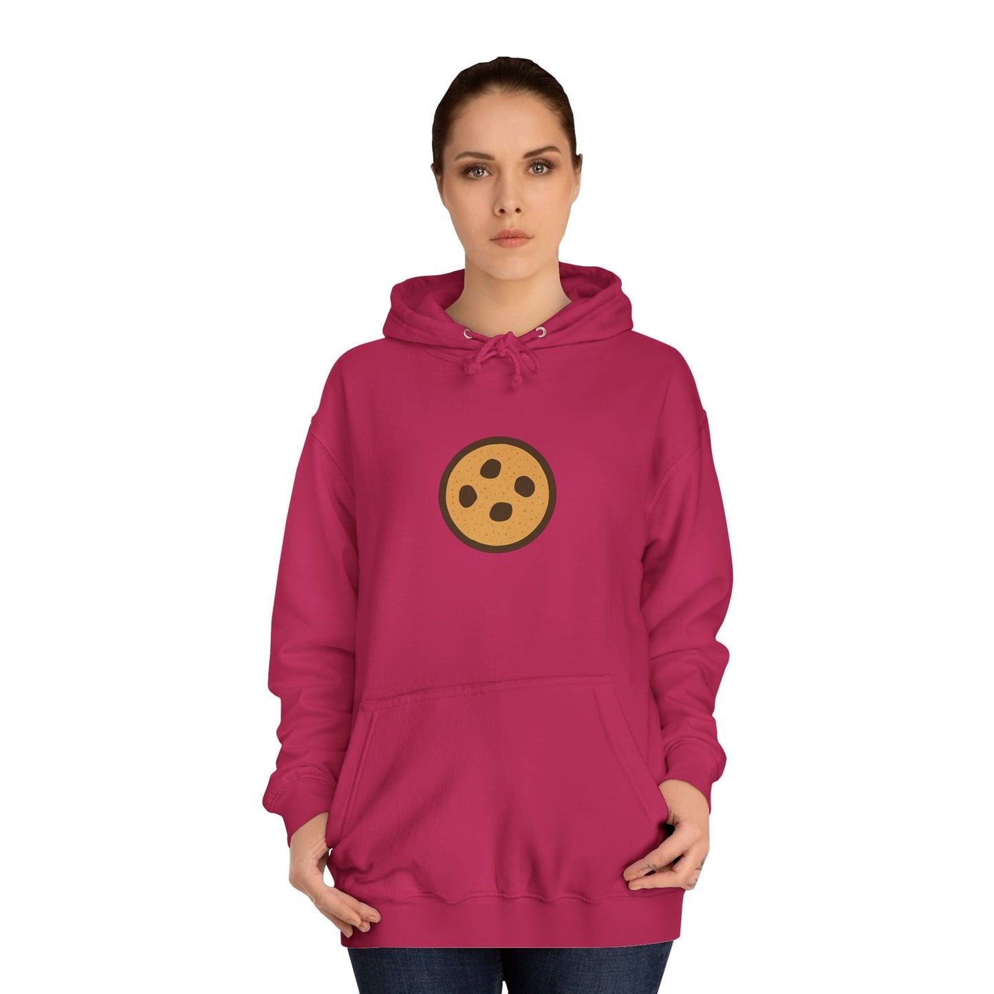 Unisex Cookie “Good Times” Hoodie – Chocolate Chip Graphic Sweatshirt Printify