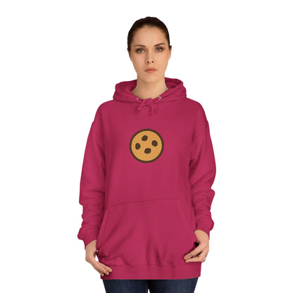 Unisex Cookie “Good Times” Hoodie – Chocolate Chip Graphic Sweatshirt Printify