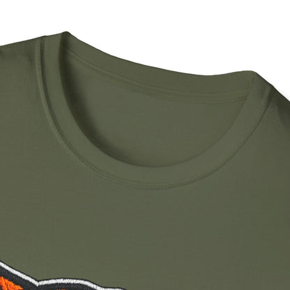 Tiger Head Graphic T-Shirt — Fierce Roaring Mascot Tee Printify