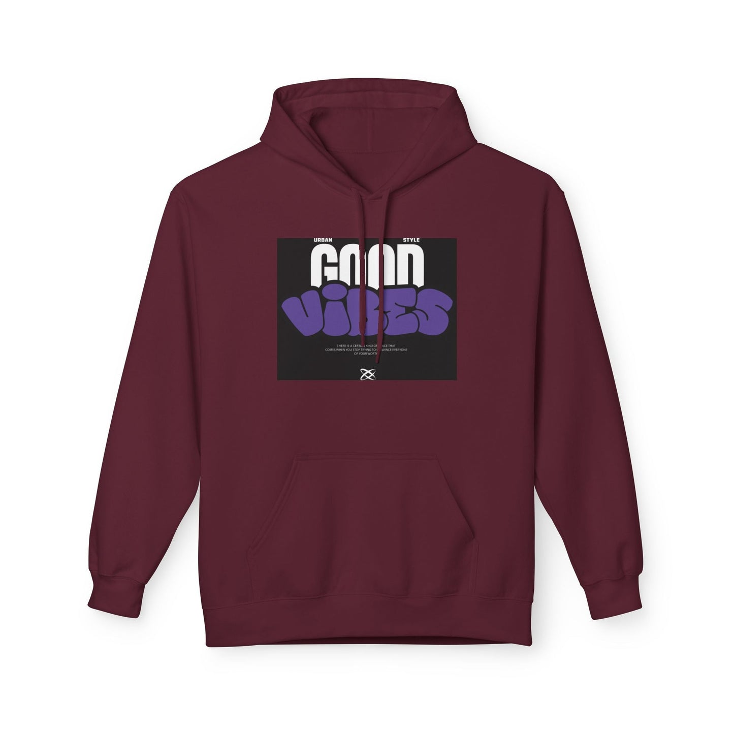 Good Vibes Hoodie — Retro Graffiti Streetwear Pullover Printify