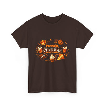 Powered By Snacks T-Shirt Printify