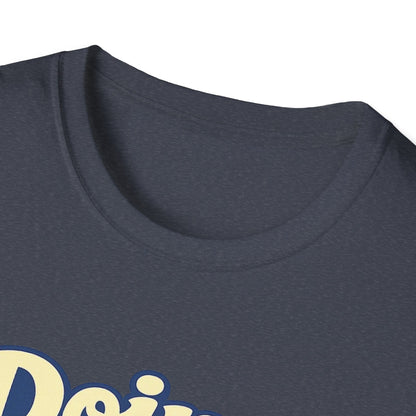 T-Shirt — "Doing Absolutely Fine" Unisex Retro Graphic Tee Printify
