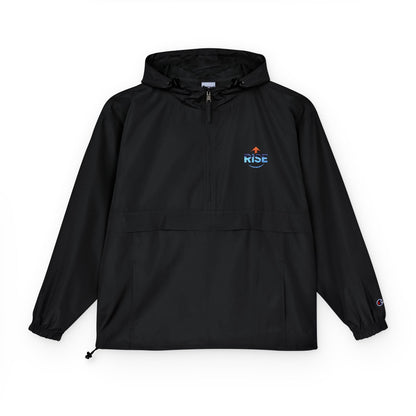 Packable Anorak Jacket – Unisex Lightweight Hooded Windbreaker with Chest Graphic Printify