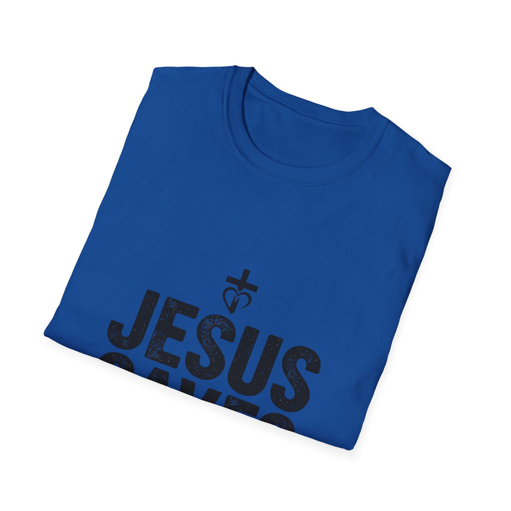 Jesus Saves Believe T-Shirt — Christian Faith Tee