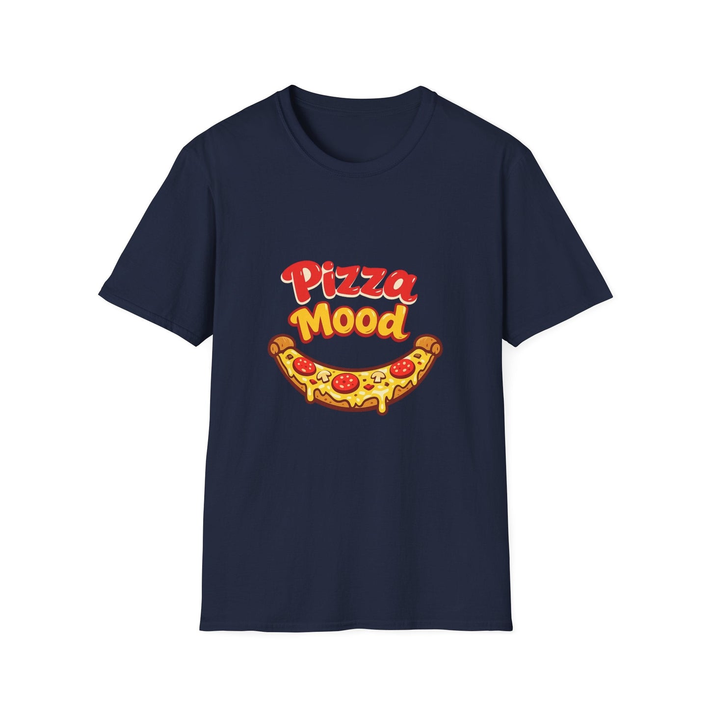 Pizza Mood T-Shirt — Funny Pizza Slice Graphic Tee Printify