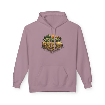 Stay Rooted Hoodie — Forest Nature Graphic Pullover