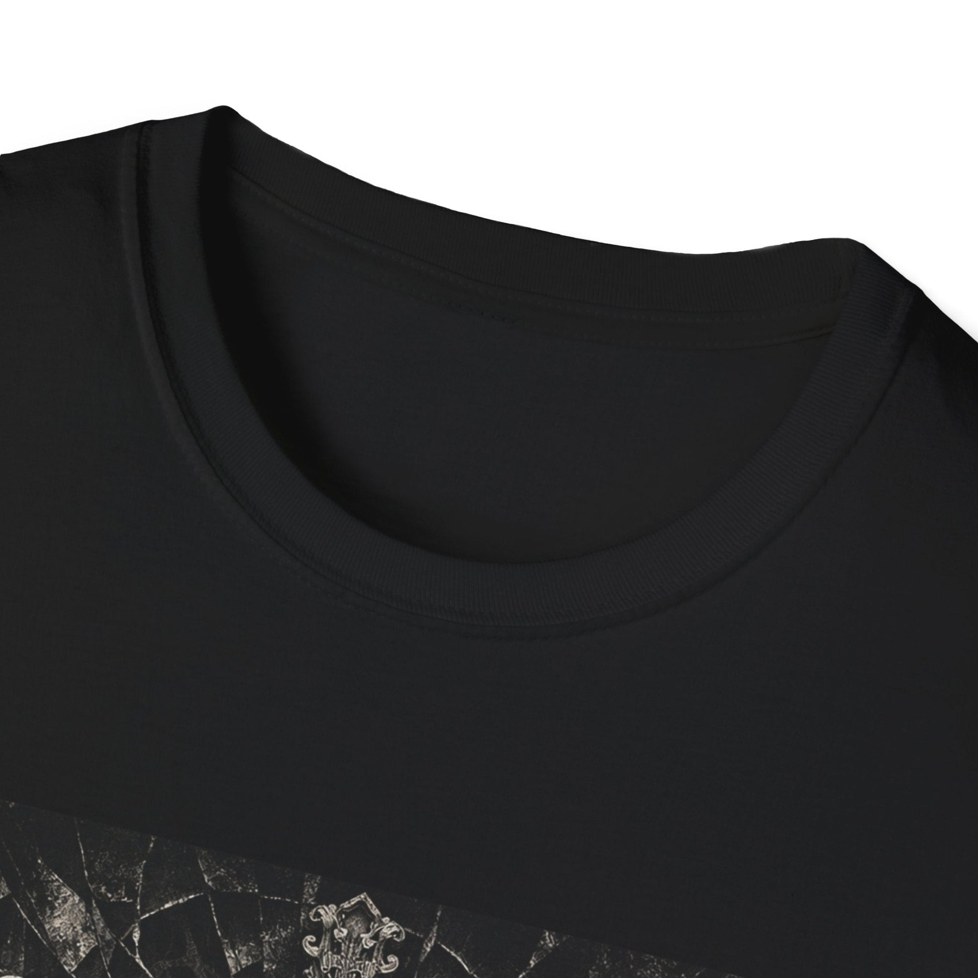 T-Shirt — Fallen Era Gothic Band Tee (Skulls, Angels & Cross) Printify