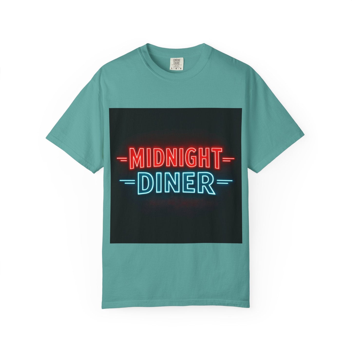 Midnight Diner Neon T-Shirt Printify