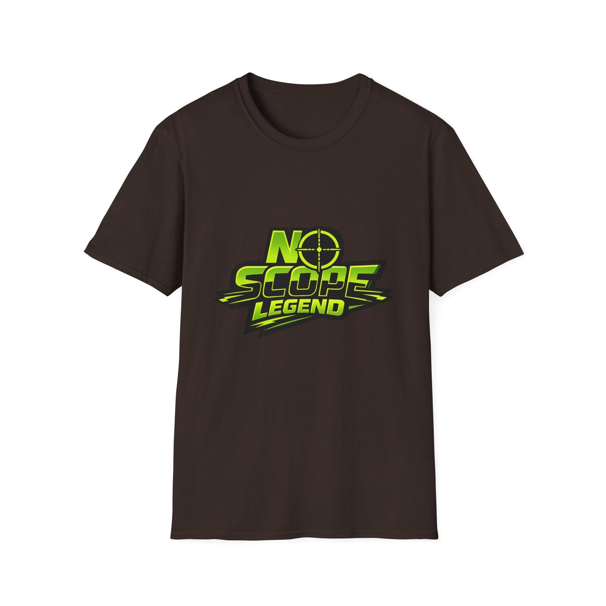 No Scope Legend T-Shirt — Gamer/Streamer Aim Training Tee Printify