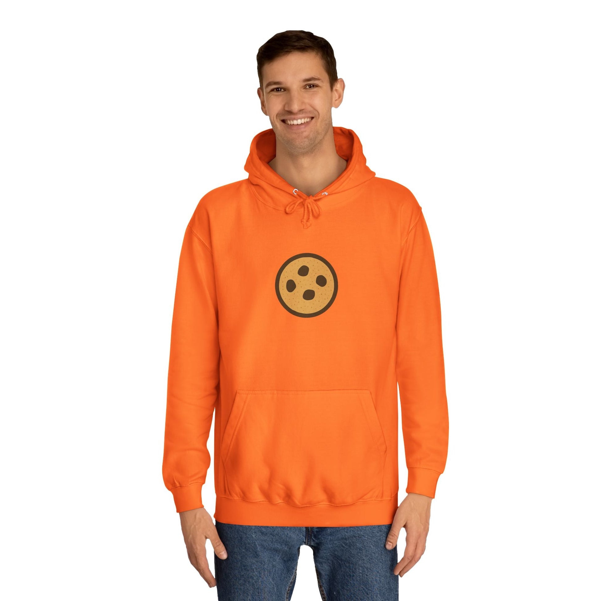 Unisex Cookie “Good Times” Hoodie – Chocolate Chip Graphic Sweatshirt Printify