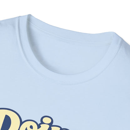 T-Shirt — "Doing Absolutely Fine" Unisex Retro Graphic Tee Printify