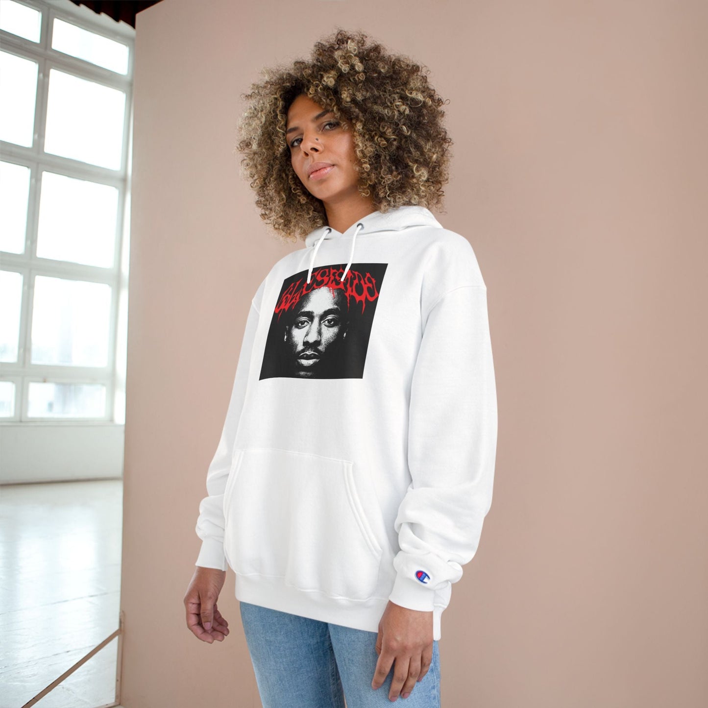 'Victorious' Graphic Hoodie - Champion Style Printify