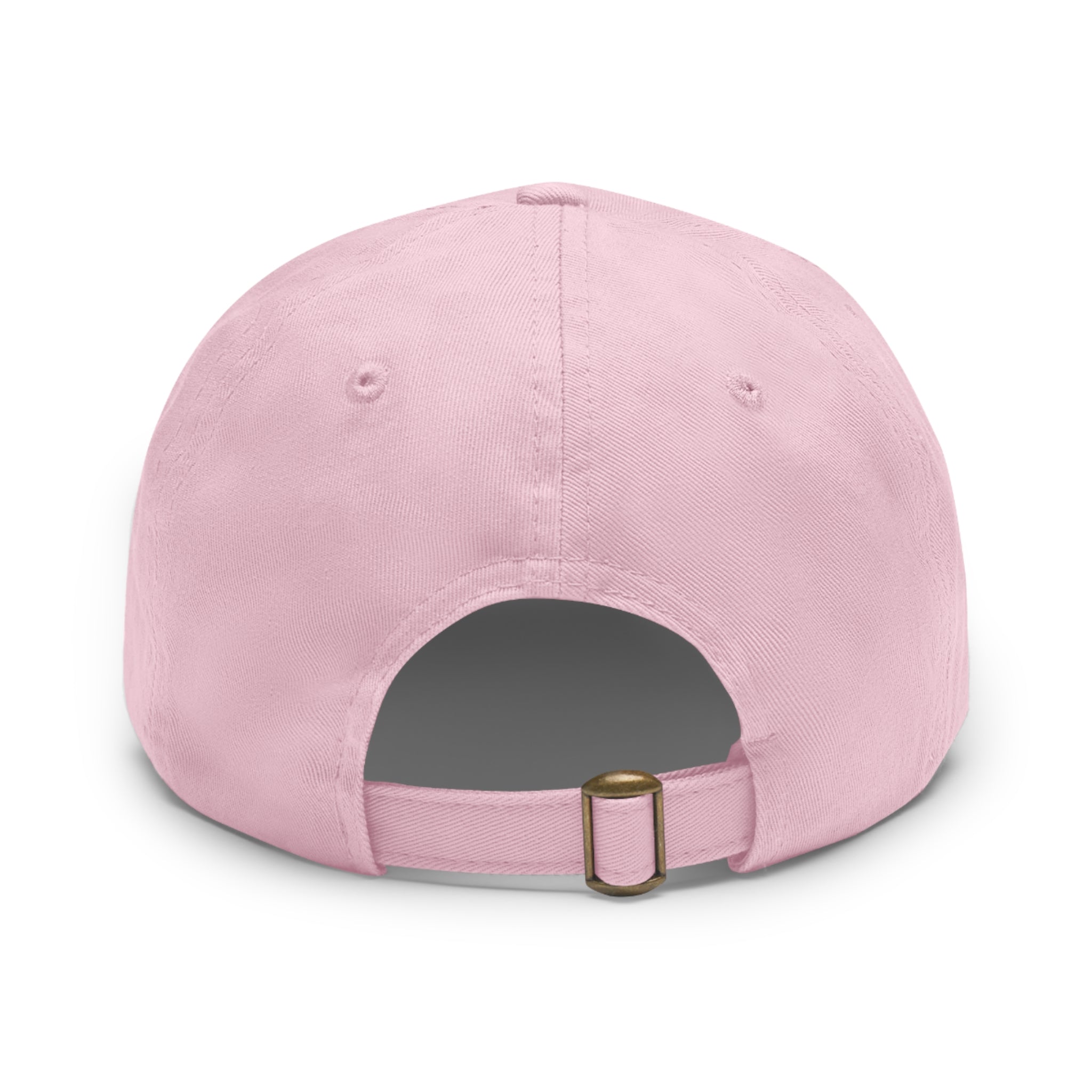 Dad Hat — Round Leather Patch 'HOPE' Cap