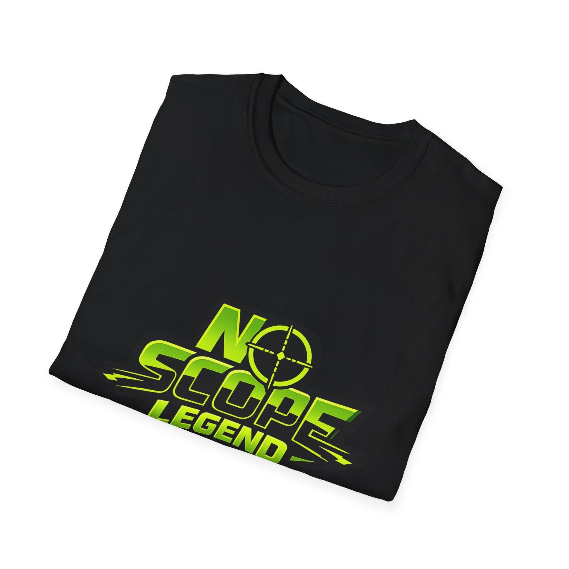 No Scope Legend T-Shirt — Gamer/Streamer Aim Training Tee Printify