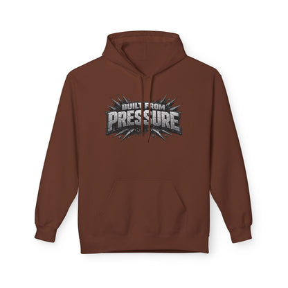 Build From Pressure Hoodie — Motivational Graphic Pullover Printify