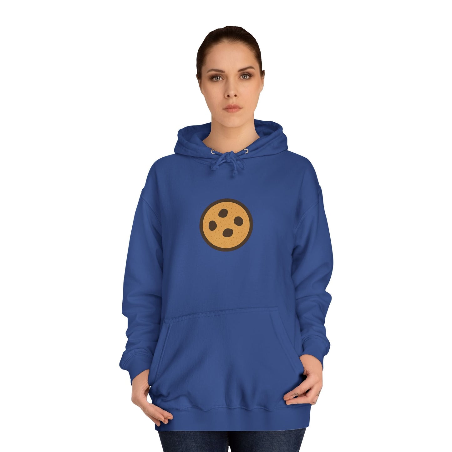 Unisex Cookie “Good Times” Hoodie – Chocolate Chip Graphic Sweatshirt Printify