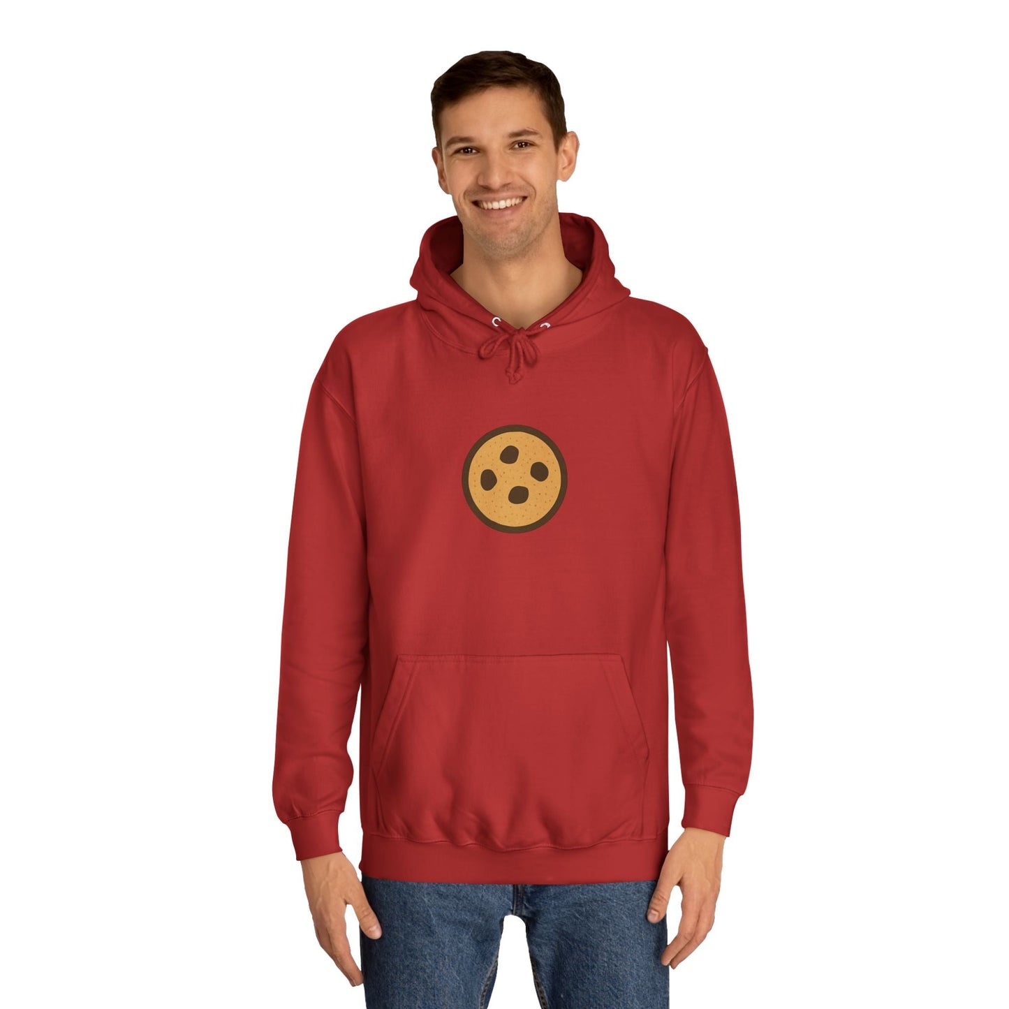 Unisex Cookie “Good Times” Hoodie – Chocolate Chip Graphic Sweatshirt Printify