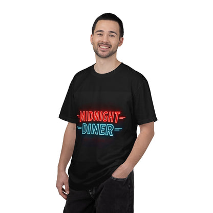 Midnight Diner Neon T-Shirt Printify