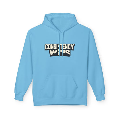 Consistency Wins Hoodie — Motivational Graphic Pullover Printify