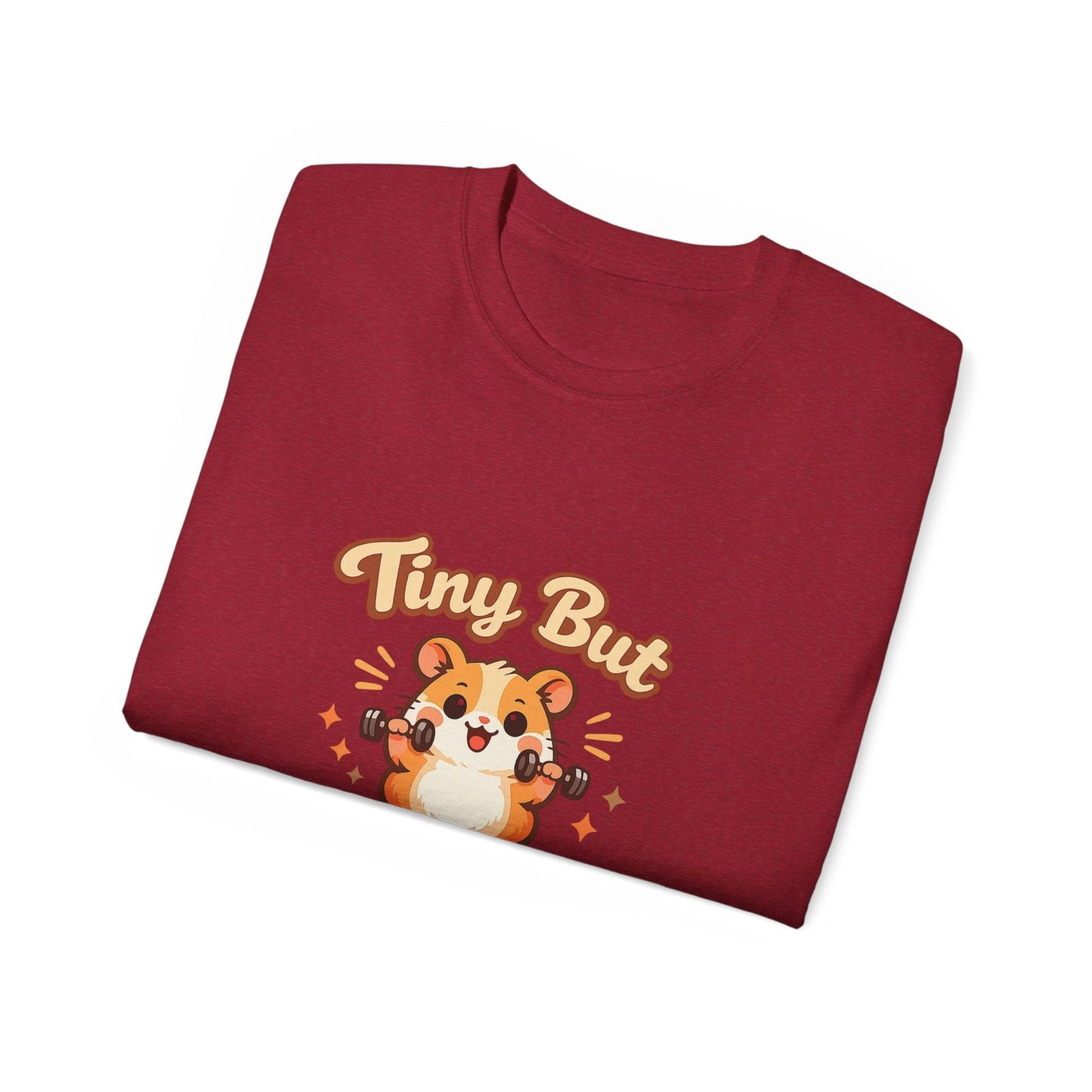 Tiny But Mighty Hamster T-Shirt Printify