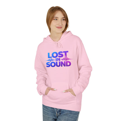 Lost in Sound Hoodie — Gradient Music Wave Pullover