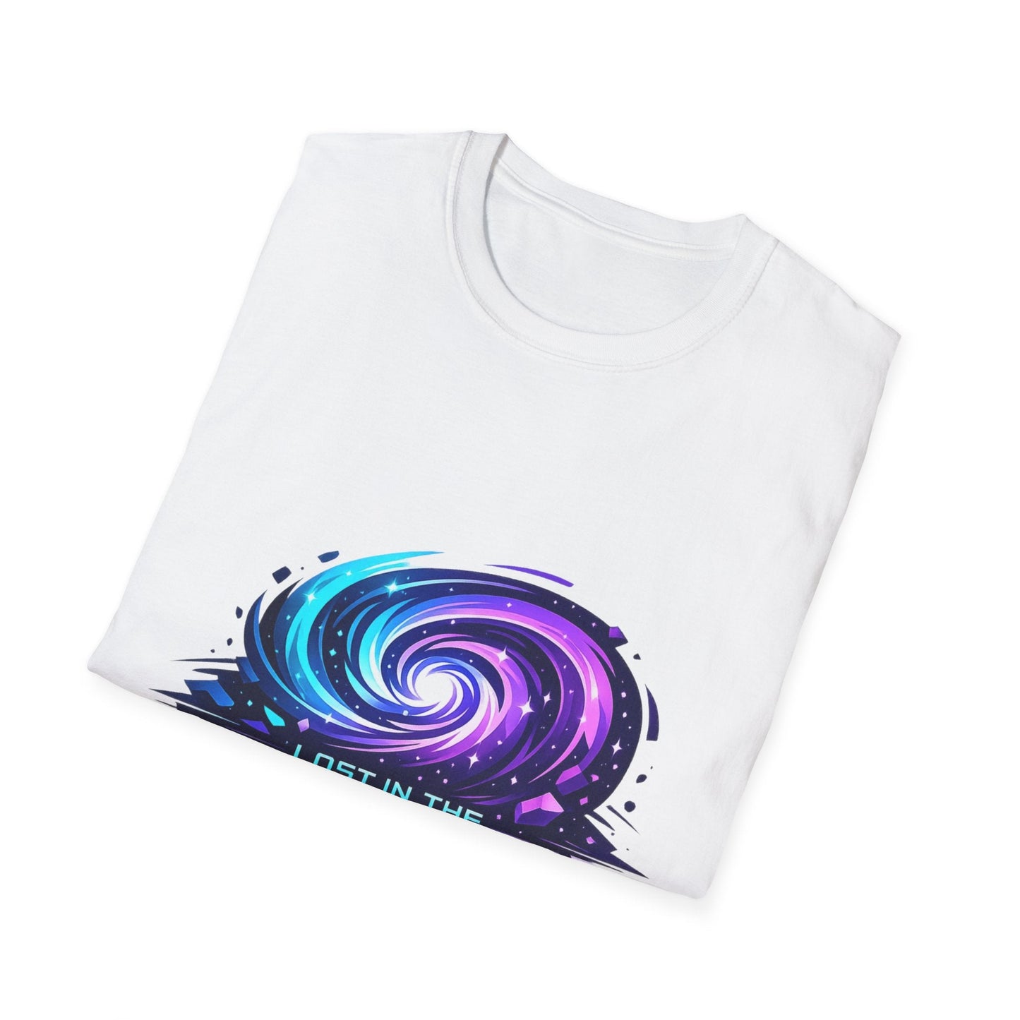 Lost in the Multiverse T-Shirt — Galaxy Vortex Graphic Tee Printify