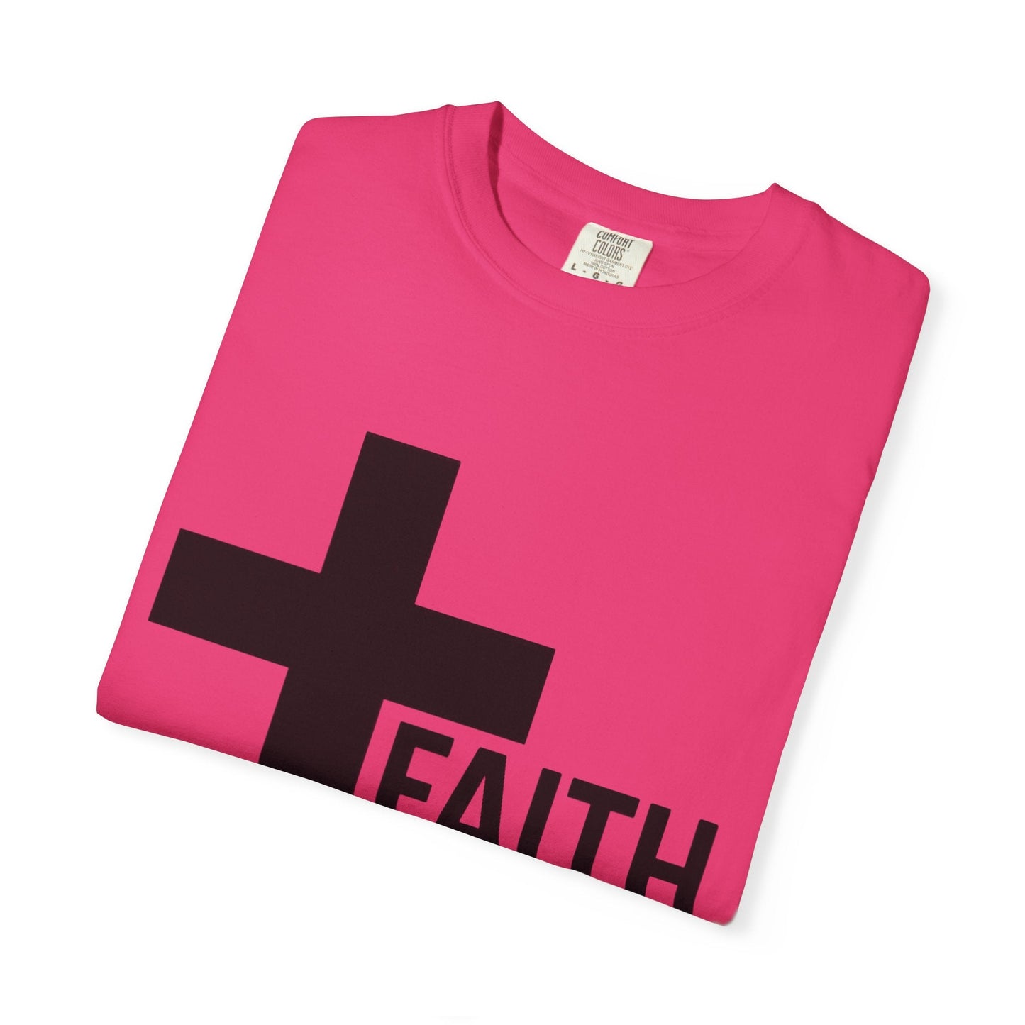 Faith Over Fear T-Shirt — Christian Cross Inspirational Tee Printify