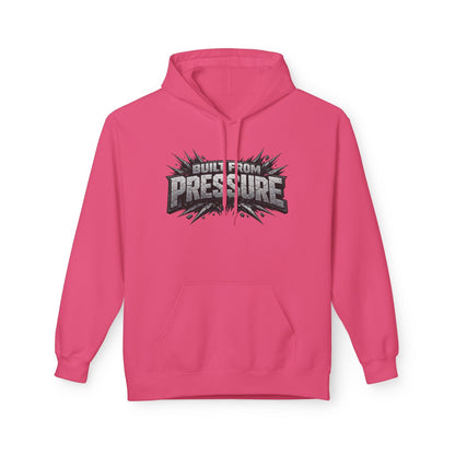 Build From Pressure Hoodie — Motivational Graphic Pullover Printify