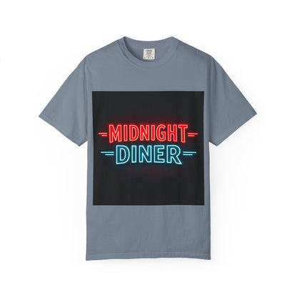 Midnight Diner Neon T-Shirt Printify
