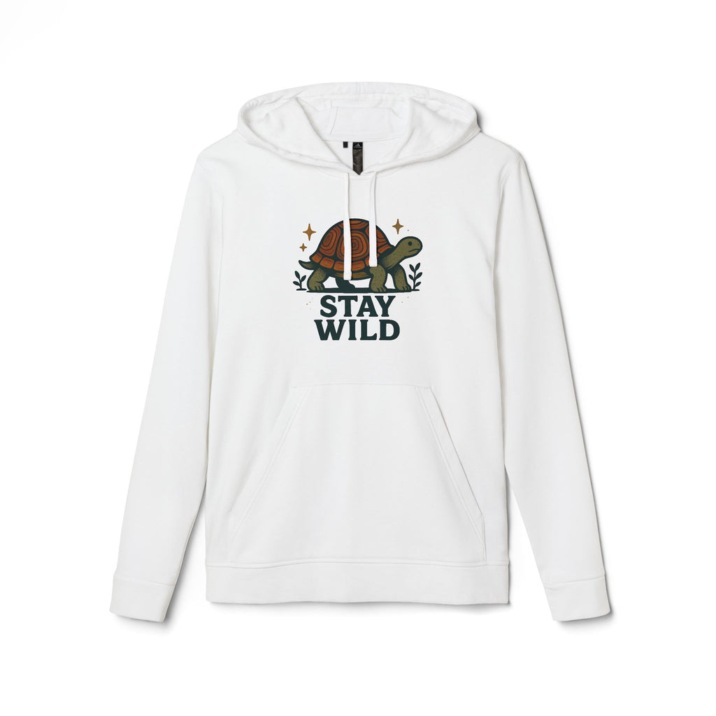 Turtle "Stay Wild" Hoodie — Nature-Lover Graphic Hoodie