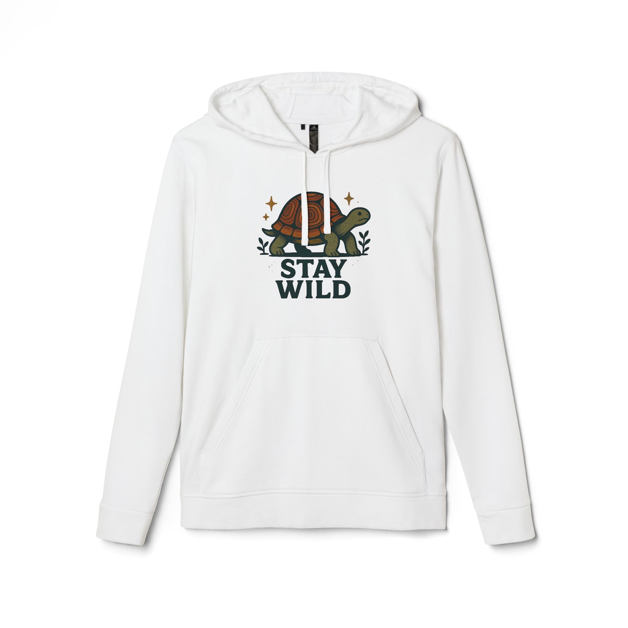 Turtle "Stay Wild" Hoodie — Nature-Lover Graphic Hoodie