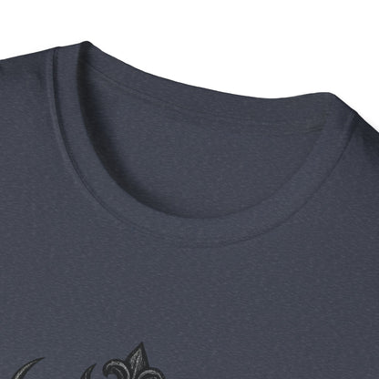 Rose Heart T-Shirt — Gothic Red Roses Graphic Tee Printify