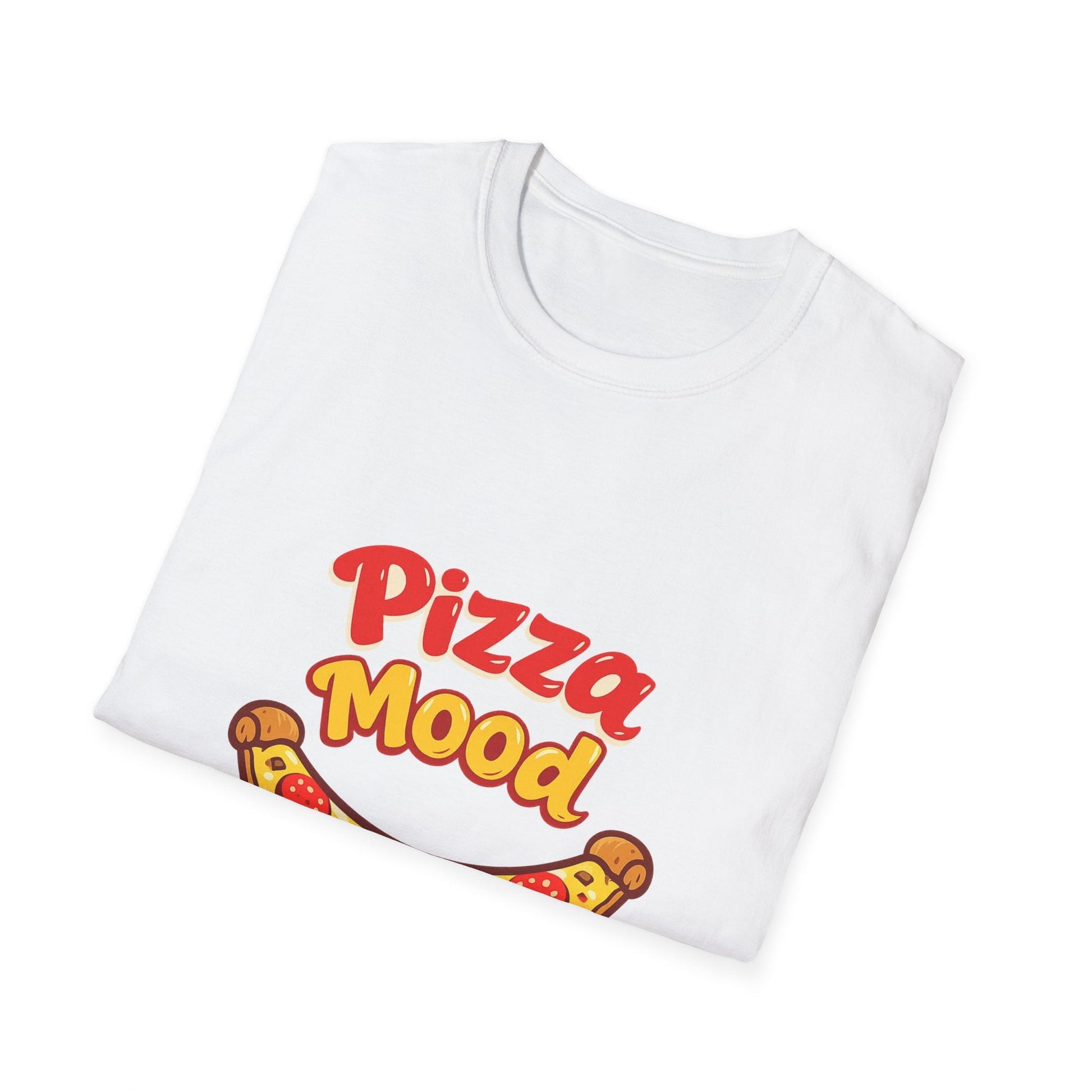 Pizza Mood T-Shirt — Funny Pizza Slice Graphic Tee Printify