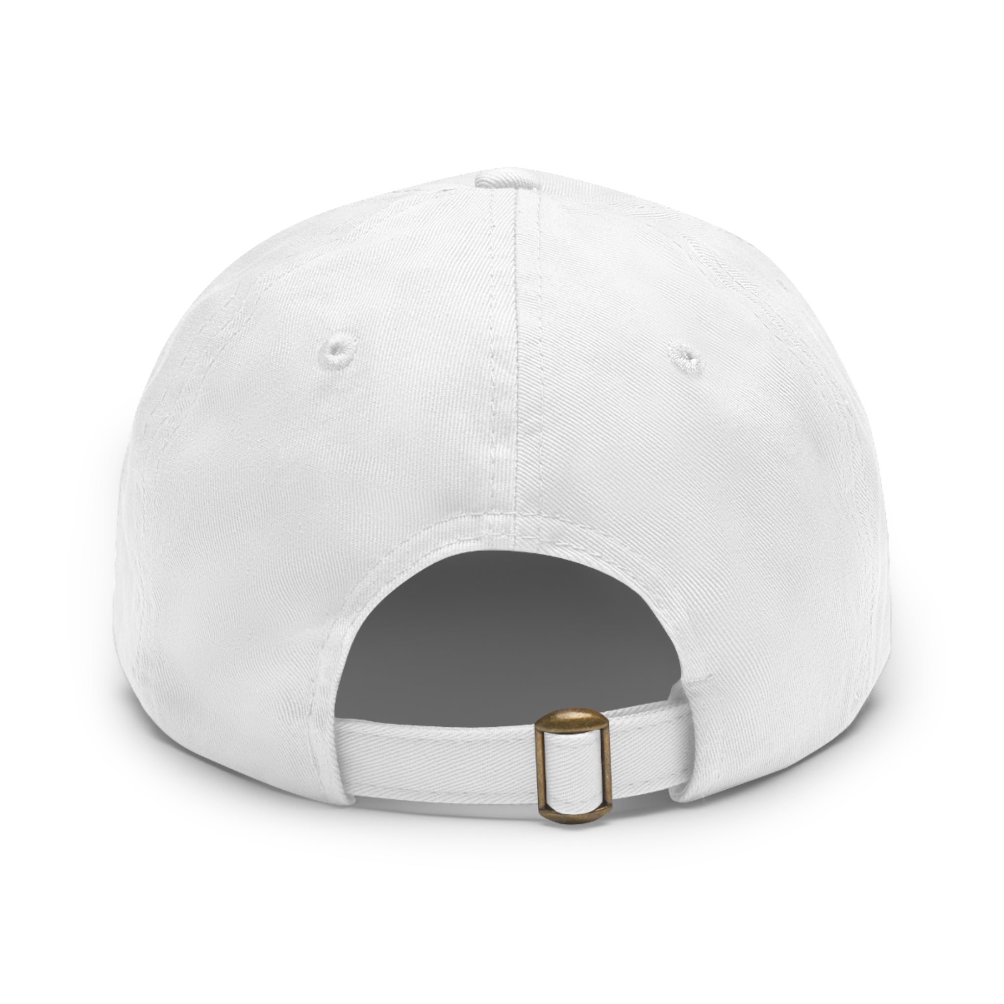 Dad Hat — Round Leather Patch 'HOPE' Cap