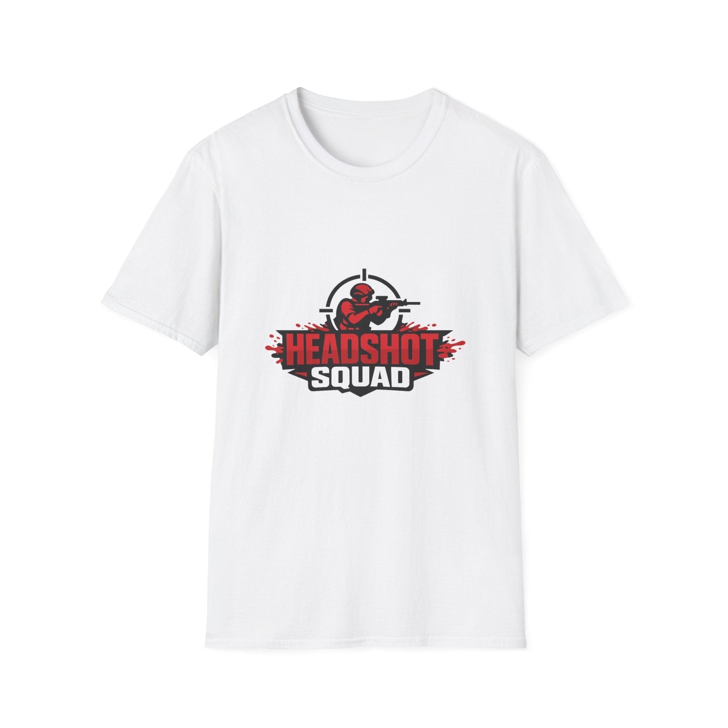 Headshot Squad Graphic T-Shirt — Gamer Sniper Team Tee Printify