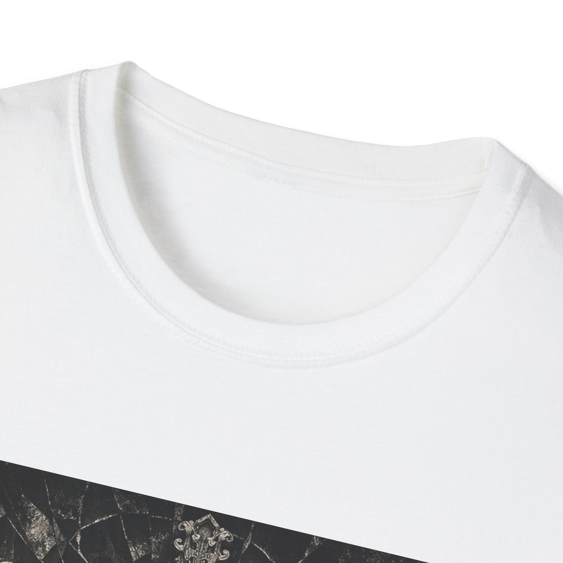 T-Shirt — Fallen Era Gothic Band Tee (Skulls, Angels & Cross) Printify