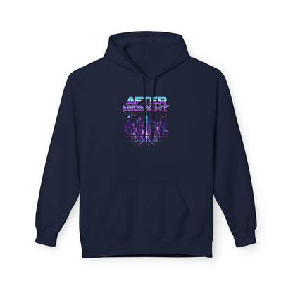 Cyberpunk City 'AFTER' Graphic Hoodie — Retro Futuristic Streetwear Printify
