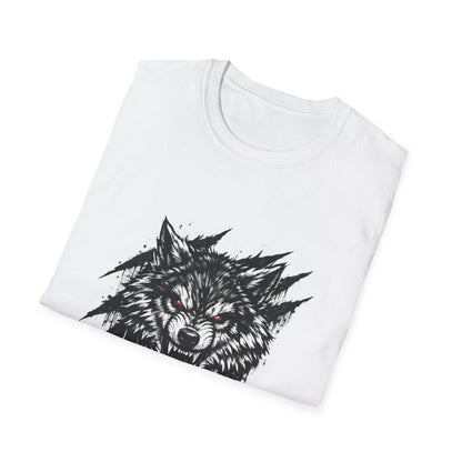 Wolf "Lone Instinct" T-Shirt - Graphic Storm Wolf Tee Printify