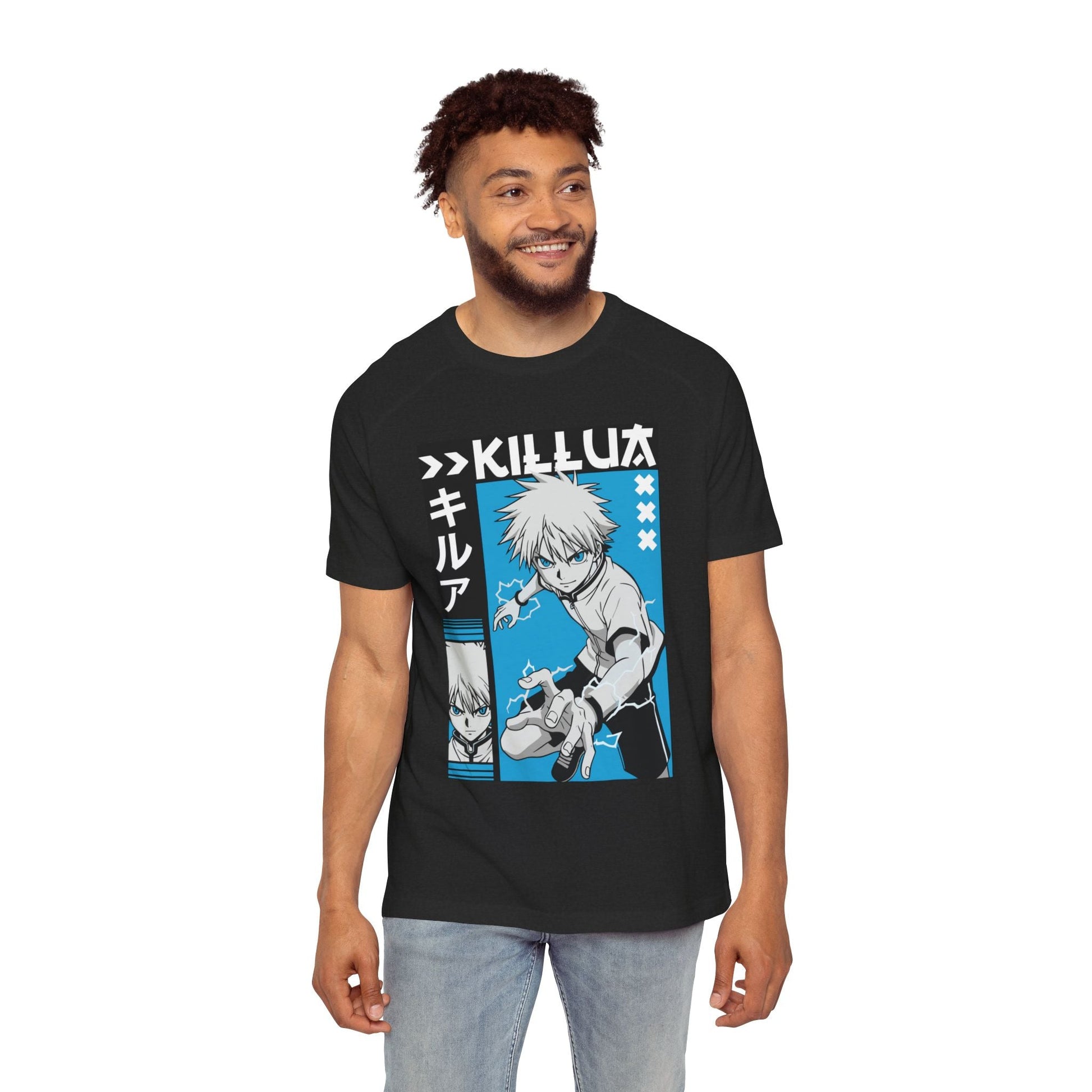 Killua Anime Graphic T-Shirt Printify