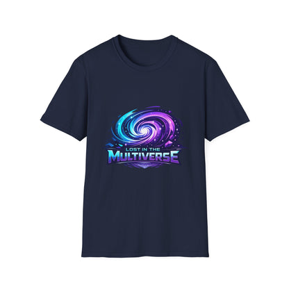 Lost in the Multiverse T-Shirt — Galaxy Vortex Graphic Tee Printify