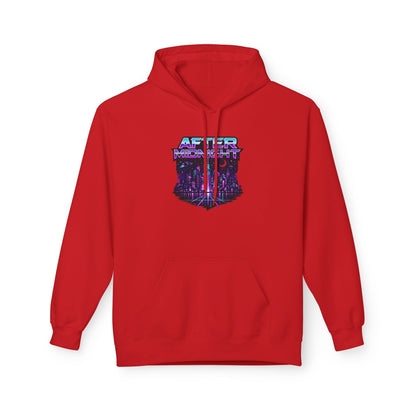 Cyberpunk City 'AFTER' Graphic Hoodie — Retro Futuristic Streetwear Printify