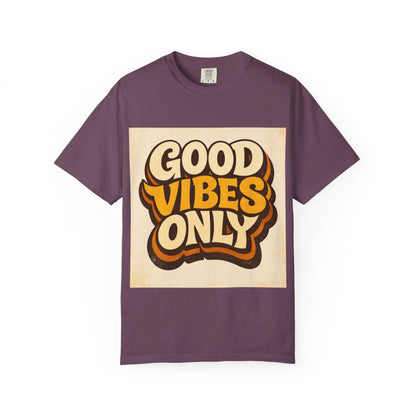 Good Vibes Only T-Shirt — Retro 70s Graphic Tee Printify
